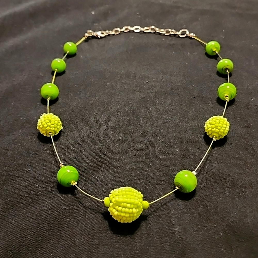 19in Green Necklace
